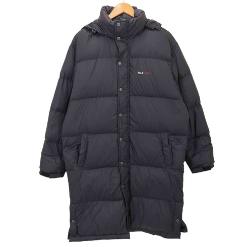 フィラスポーツ FILA SPORTS ロゴ刺繍ダウンコート メンズ JPN:L
